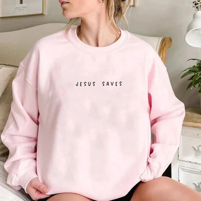 "Jesus Saves" Sweatshirt